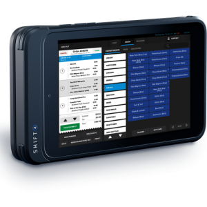 SkyTab Glass POS device angled front view