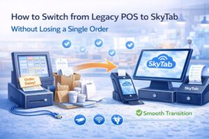 How to Switch from Legacy POS to SkyTab Without Losing a Single Order How to Switch from Legacy POS to SkyTab Without Losing a Single Order